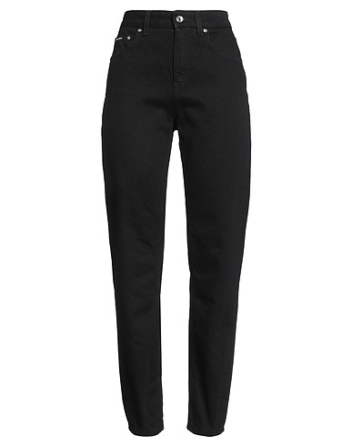 DOLCE&GABBANA Denim trousers DENIM Black 100% Cotton