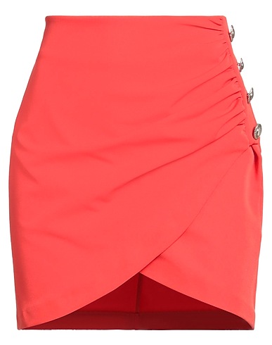HAVEONE Minirock Tomatenrot 89% Polyester, 11% Elastan