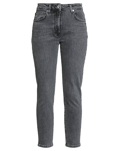 IRO Denim trousers Black 99% Cotton, 1% Elastane