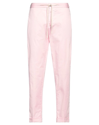 OUT/FIT Casual trouser Pink 97% Cotton, 3% Elastane
