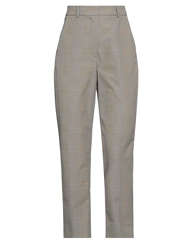 SPORTMAX Casual trouser Khaki 66% Polyamide, 27% Viscose, 7% Elastane