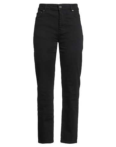 THINKING MU Pantaloni jeans Nero 99% Cotone, 1% Elastan
