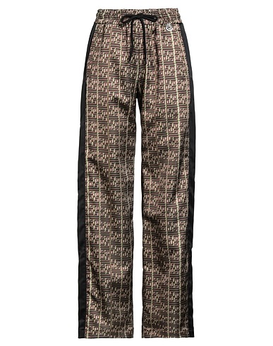GAëLLE Paris Casual trouser Brown 97% Polyester, 3% Elastane