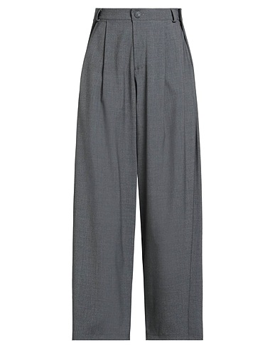 VICOLO Casual pants Grey 65% Polyester, 33% Viscose, 2% Elastane