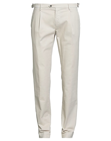 MASON'S Casual trouser Off white 69% Modal, 28% Cotton, 3% Elastane
