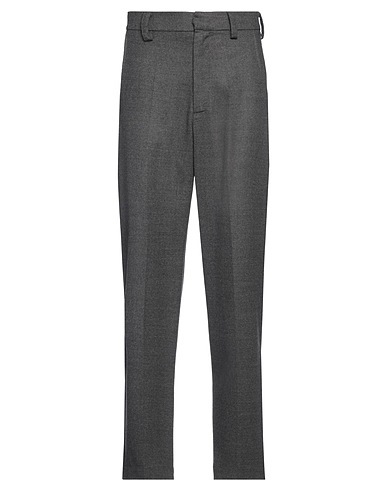 GRIFONI Pantalone Antracite 98% Lana Vergine, 2% Elastan