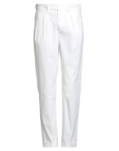 GAZZARRINI Hosen Weiß 97% Baumwolle, 3% Elastan