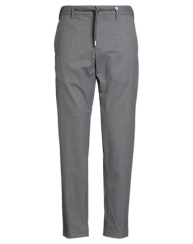 MYTHS Pantalone Grigio 68% Poliestere, 30% Viscosa, 2% Elastan
