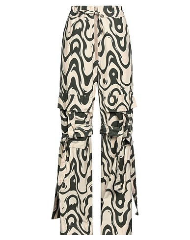 DRIES VAN NOTEN Casual trouser Beige 73% Cotton, 27% Polyester