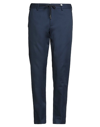 MYTHS Casual trouser Midnight blue 60% Cotton, 37% Polyamide, 3% Elastane