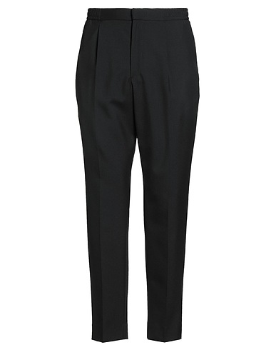 OFFICINE GÉNÉRALE Casual pants Black 100% Wool