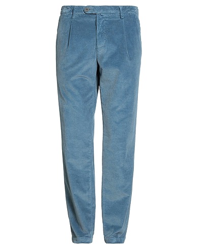 MYTHS Casual pants Light blue 78% Cotton, 20% Modal, 2% Elastane