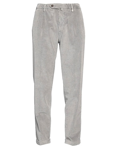 MYTHS Casual trouser Light grey 78% Cotton, 20% Modal, 2% Elastane