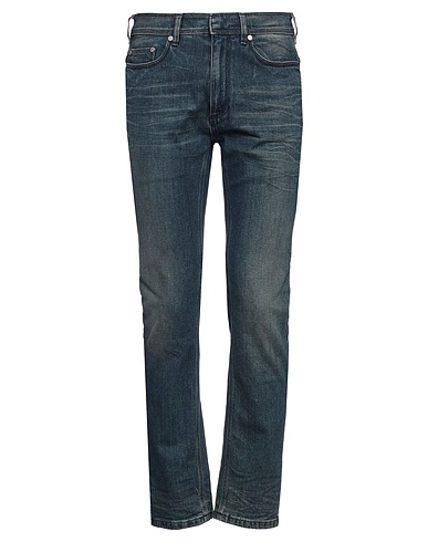 NEIL BARRETT Denim trousers Blue 98% Cotton, 2% Elastane