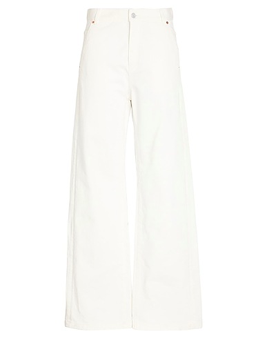 VALENTINO GARAVANI Denim trousers White 100% Cotton