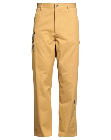 CARHARTT Casual pants Mustard 100% Cotton