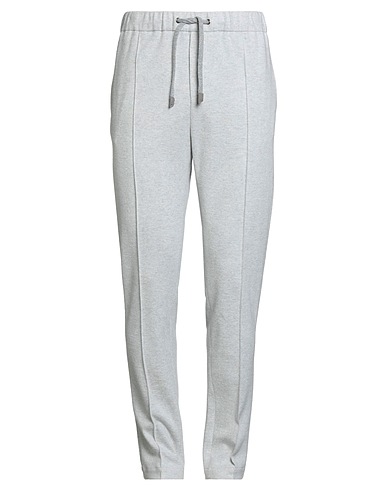 PESERICO Pantalone Grigio chiaro 66% Cotone, 34% Lana Vergine, Lana Merino, Cachemire