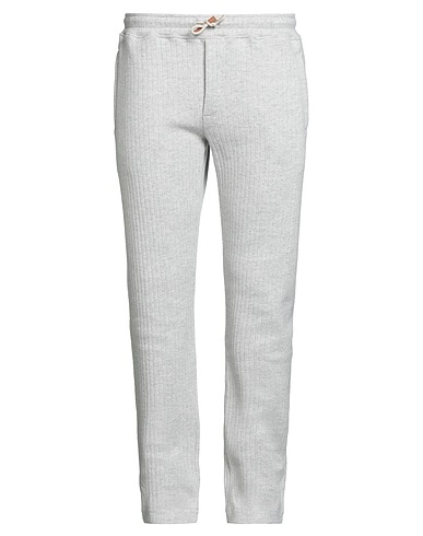 ELEVENTY Casual trouser PLATINUM Grey 80% Wool, 20% Cashmere