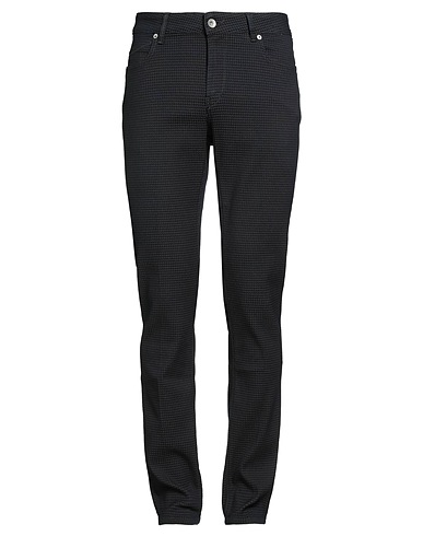 RE_HASH Casual trouser Blue 80% Cotton, 17% Polyamide, 3% Elastane