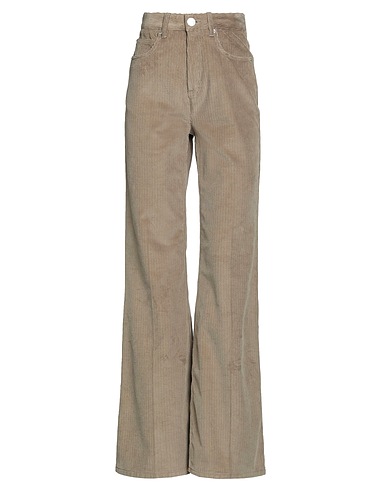 AMI ALEXANDRE MATTIUSSI Casual trouser Khaki 100% Cotton