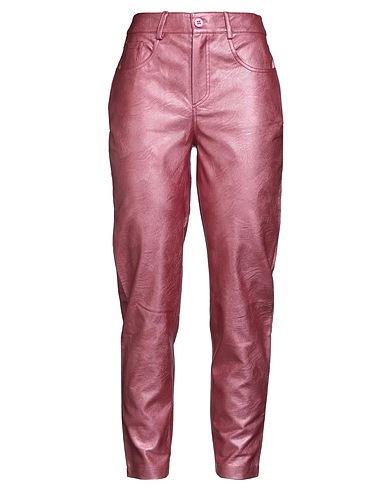 FACE TO FACE STYLE Casual trouser Pink 50% Viscose, 50% Polyurethane