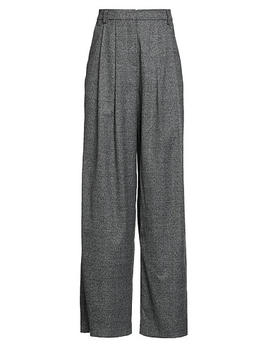 MEIMEIJ Casual trouser Black 64% Polyester, 34% Viscose, 2% Elastane, Cotton