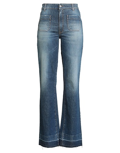 DEPARTMENT 5 Denim pants Blue 99% Cotton, 1% Elastane