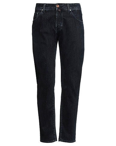 JACOB COHЁN Pantalones vaqueros Azul marino 100% Algodón, Poliéster
