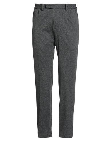 DEVORE INCIPIT Casual trouser Charcoal 56% Cotton, 37% Polyamide, 7% Elastane
