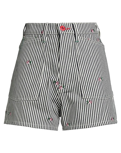 KENZO Denim shorts Slate blue 100% Cotton