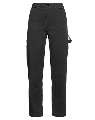 TRUE AVENUE Denim trousers Black 98% Cotton, 2% Elastane