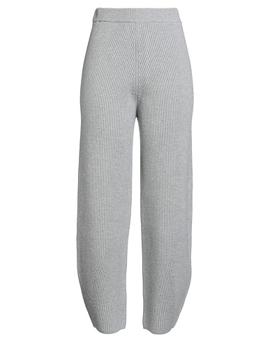 PESERICO Casual pants Grey 60% Virgin Wool, 17% Silk, 13% Viscose, 9% Cashmere, 1% Polyester