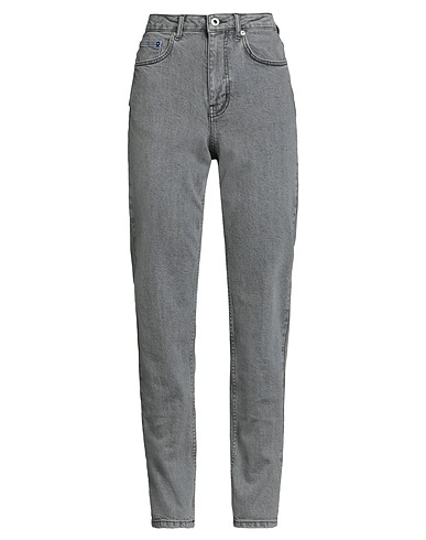 KARL LAGERFELD JEANS Denim pants Grey 79% Organic cotton, 20% Recycled cotton, 1% Elastane