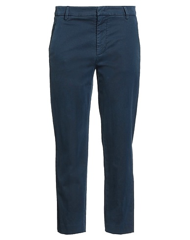 DONDUP Casual trouser Navy blue 68% Cotton, 27% Lyocell, 5% Elastane