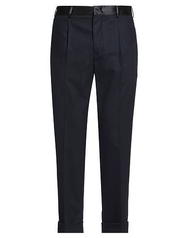 PESERICO Casual pants Midnight blue 90% Virgin Wool, 8% Cashmere, 2% Elastane