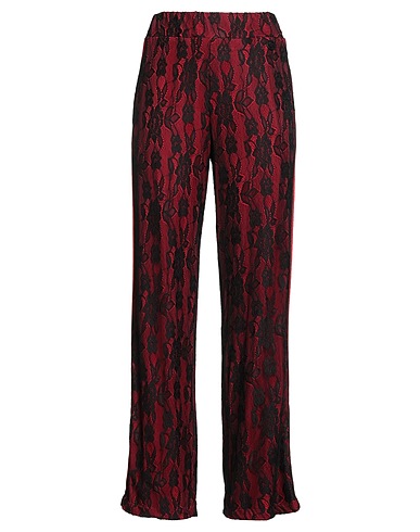 GAëLLE Paris Casual trouser Black 92% Polyester, 8% Elastane, Polyamide