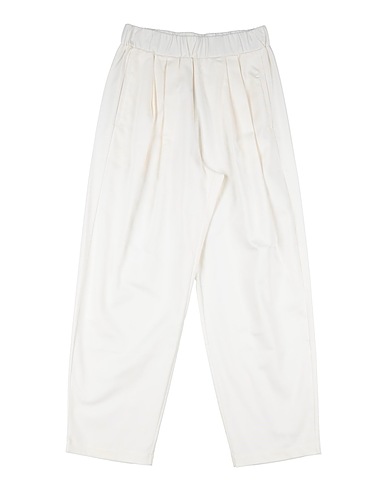 CUCÙ LAB Casual trouser Ivory 59% Cotton, 39% Lyocell, 2% Elastane