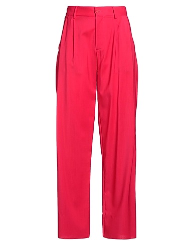 HEVÒ Casual pants Garnet 100% Virgin Wool