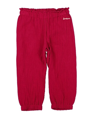 BONTON Casual pants Fuchsia 100% Cotton