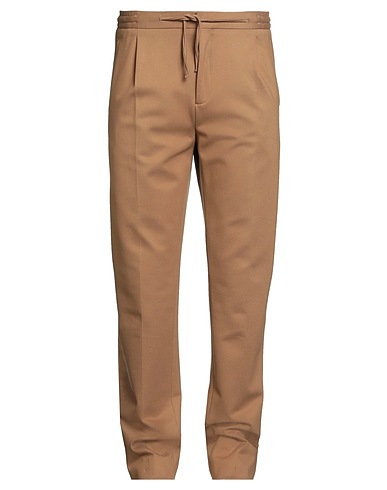 LARDINI Casual trouser Camel 70% Viscose, 25% Nylon, 5% Elastane