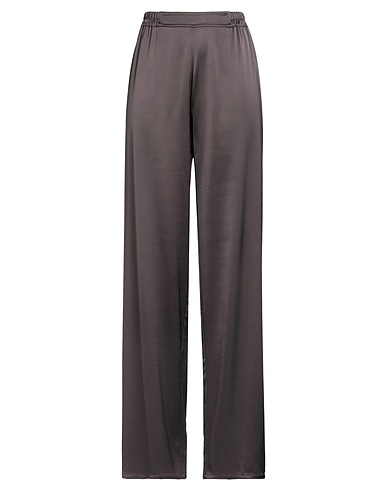GENTRYPORTOFINO Casual trouser Dark brown 87% Viscose, 13% Wool