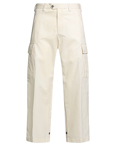 PT Torino Casual pants Ivory 100% Cotton