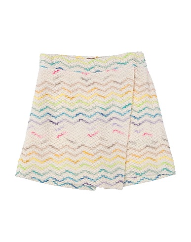 MISSONI KIDS Shorts & Bermudas Cremeweiß 77% Baumwolle, 18% Polyester, 4% Acryl, 1% Andere Fasern