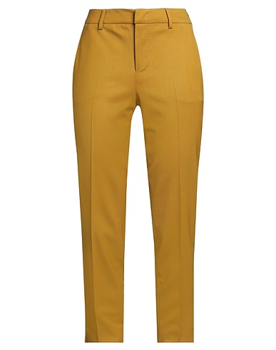 PT Torino Casual trouser Mustard 97% Virgin Wool, 3% Elastane