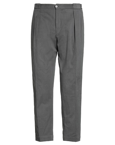 BRIGLIA 1949 Casual trouser Charcoal 98% Cotton, 2% Elastane