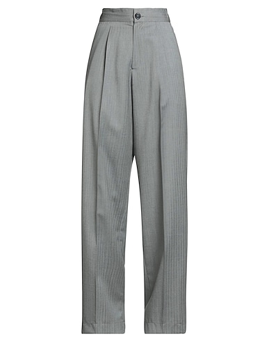 UNIQUE EDITION Casual pants 100% Wool