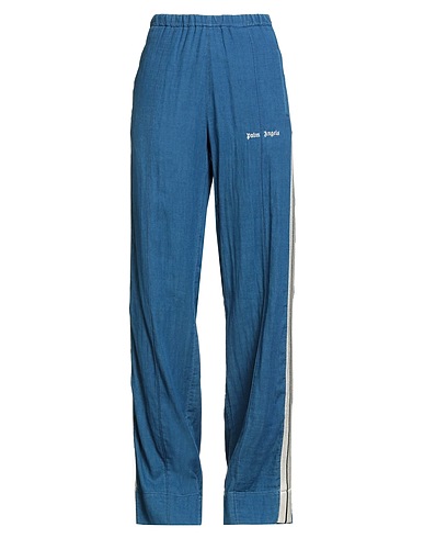 PALM ANGELS Casual pants Navy 100% Cotton, Polyester