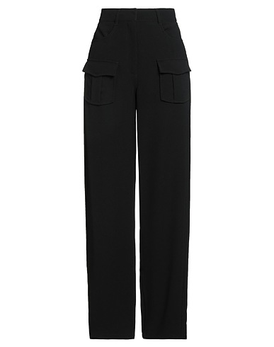 REMAIN BIRGER CHRISTENSEN Casual trouser Black 96% Recycled polyester, 4% Elastane