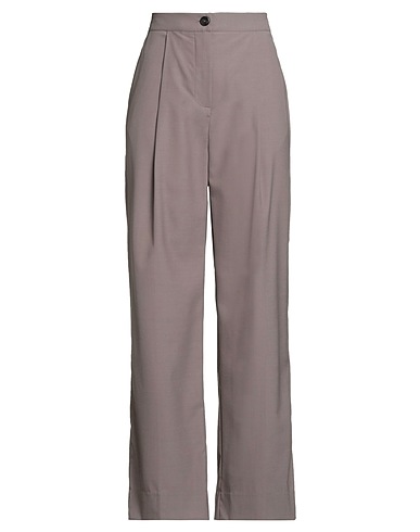 HOLZWEILER Casual trouser Light brown 58% Polyester, 39% Wool, 3% Elastane