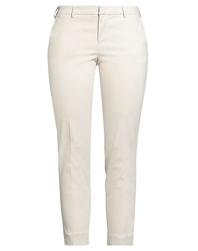 PT Torino Casual trouser Ivory 95% Cotton, 3% Cashmere, 2% Elastane